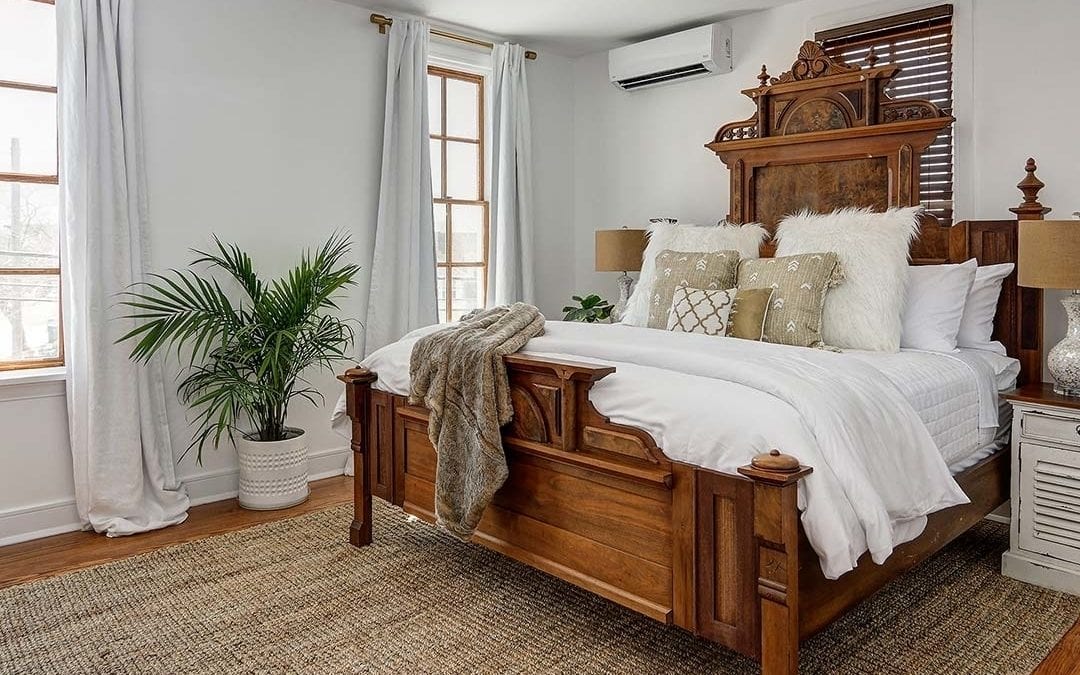 Which of our elegant rooms will you choose? Pictured: Black Orchid. Visit our site and find your dream room for your Cape May vacation!