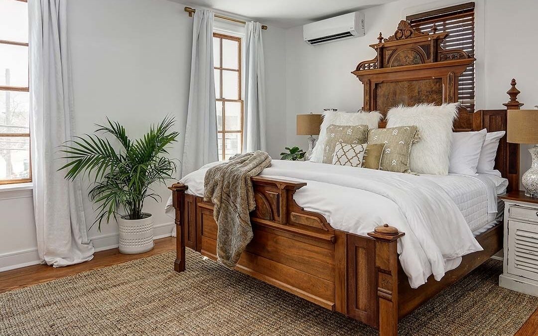 Which of our elegant rooms will you choose? Pictured: Black Orchid. Visit our site and find your dream room for your Cape May vacation!