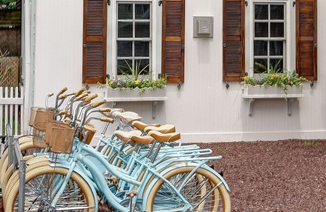 A classic beach cruiser is our favorite way to see Cape May, from the light house to the Lobster House.