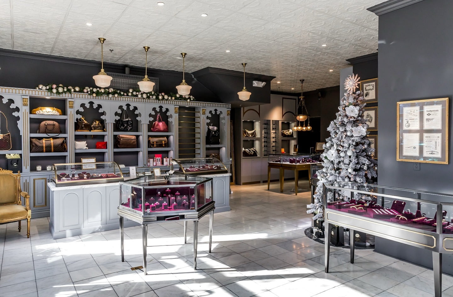 | Casablanca Cape May is a dreamy destination for holiday shopping Tag someone who needs to be reminded that diamonds are a girls best friend queenmayjewelry washingtonstreetmall