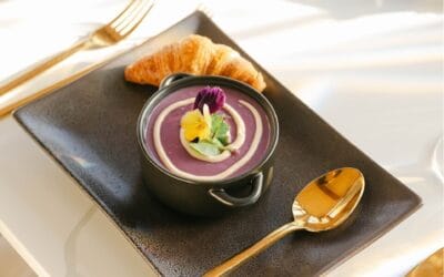 A Feast for the Senses 🍽️ Color, flavor, and a little whimsy—this dish is almost too beautiful to eat. Almost.  Every bite at Provence Cape May is crafted to delight, from rich flavors to artful presentation.